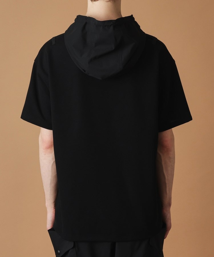 フォーティーカラッツアンドゴーニーゴ(40CARATS&525)のフード付き半袖Tシャツ4