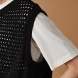 フォーティーカラッツアンドゴーニーゴ(40CARATS&525)の透け編みニットべスト7