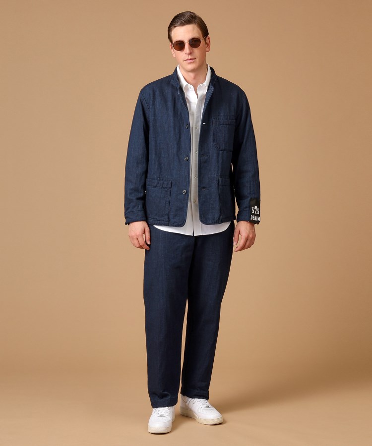 Sサイズ~】525DENIM 2重織カバーオール(デニムジャケット Sサイズ~】525DENIM 2重織カバーオール(デニムジャケット