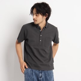 ベースコントロール(BASE CONTROL)の吸水速乾 カノコボタンダウンポロシャツ ポロシャツ