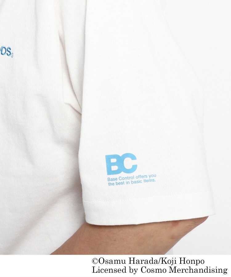 ベースコントロール(BASE CONTROL)のOSAMU GOODS/オサムグッズ コラボ バックプリント コットン半袖Tシャツ5