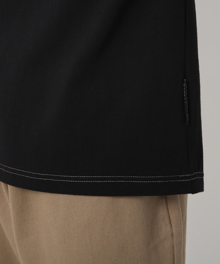 ベースコントロール(BASE CONTROL)のビッグシルエット ヘビー天竺 配色ステッチ半袖Tシャツ6