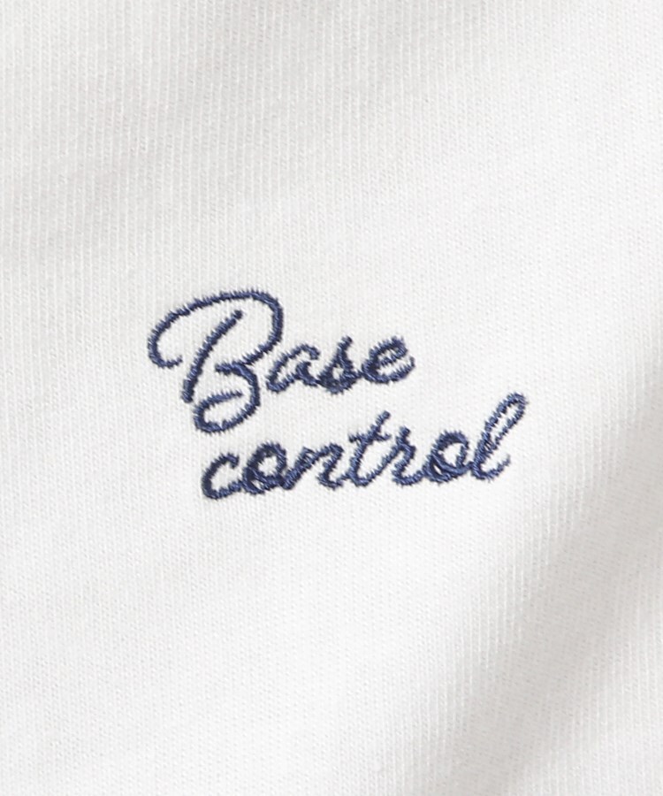 ベースコントロール(BASE CONTROL)のビッグシルエット ヘビー天竺 配色ステッチ半袖Tシャツ10