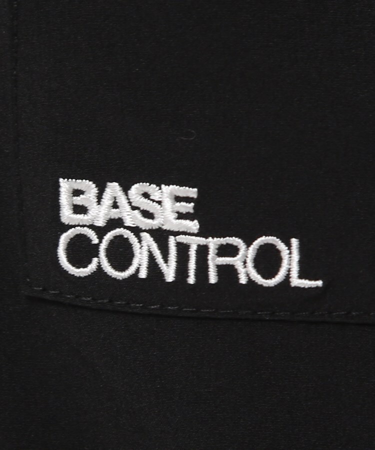 ベースコントロール(BASE CONTROL)の裾ドローコードデザイン 合繊ストレッチカーゴショーツ8