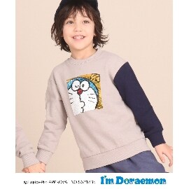 ザ ショップ ティーケー（キッズ）(THE SHOP TK(Kids))の【140cmまで】I’m Doraemon リバーシブルスパンコールトレーナー スウェット・トレーナー