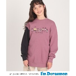 ザ ショップ ティーケー（キッズ）(THE SHOP TK(Kids))の【160cmまで】I’m Doraemon 袖切替プルオーバー スウェット・トレーナー
