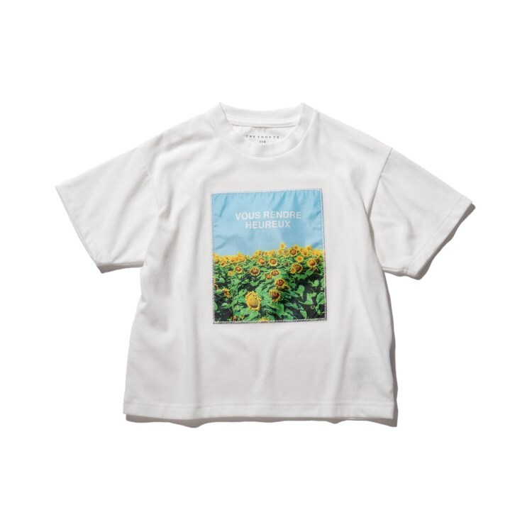 ザ ショップ ティーケー（キッズ）(THE SHOP TK(Kids))の◆【100-140/ポリコットン】フォトプリントTシャツ Ｔシャツ