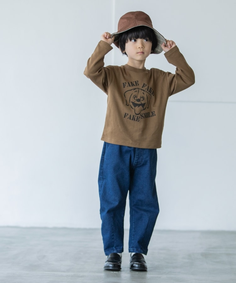 ザ ショップ ティーケー（キッズ）(THE SHOP TK(Kids))の◆【110-150/気持ちの良い肌触り】イラストプリントTシャツ3