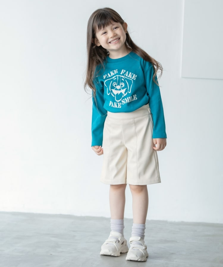 ザ ショップ ティーケー（キッズ）(THE SHOP TK(Kids))の◆【110-150/気持ちの良い肌触り】イラストプリントTシャツ4