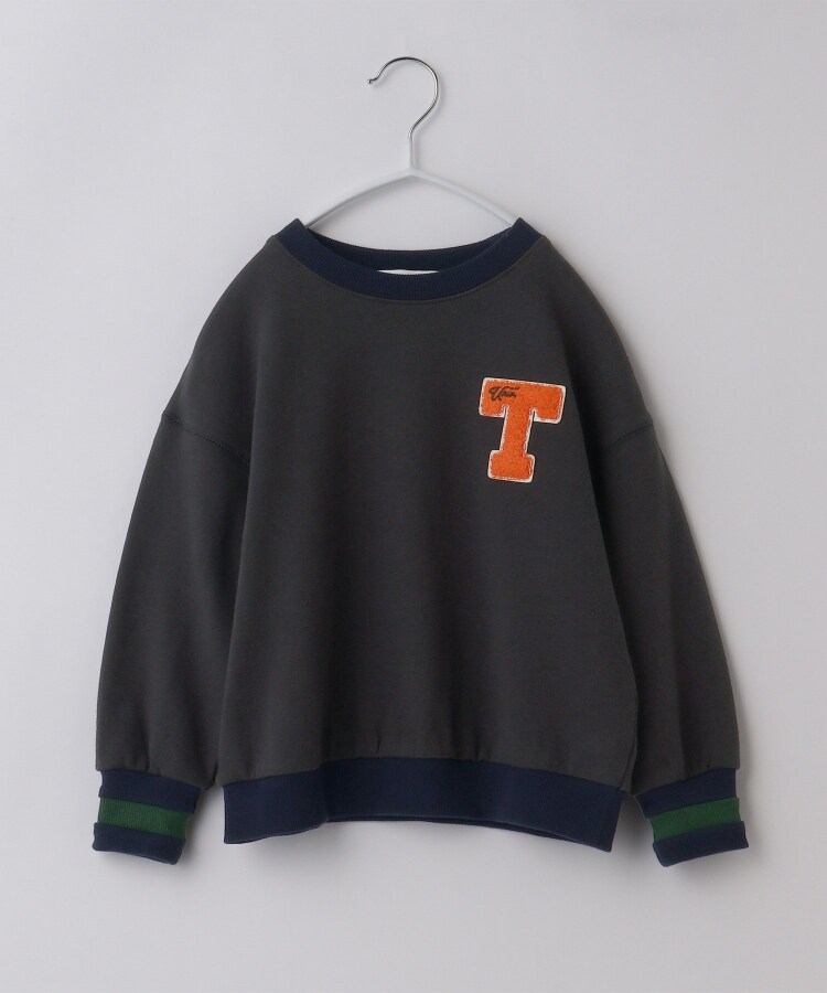 ザ ショップ ティーケー（キッズ）(THE SHOP TK(Kids))の◆【110-150/洗濯機で洗える】ワッペンスウェットトップス5