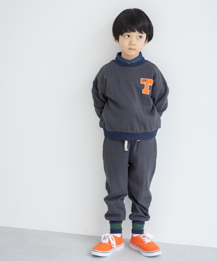 ザ ショップ ティーケー（キッズ）(THE SHOP TK(Kids))の◆【110-150/洗濯機で洗える】ワッペンスウェットトップス4