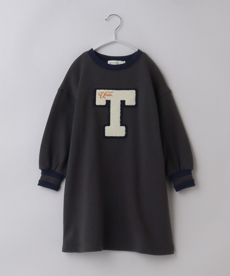 ザ ショップ ティーケー（キッズ）(THE SHOP TK(Kids))の◆【110-150/洗濯機で洗える】ワッペンスウェットワンピース8