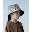 ザ ショップ ティーケー（キッズ）(THE SHOP TK(Kids))の◆【WEARWELL別注】リバーシブルバケットハット ブラック(019)