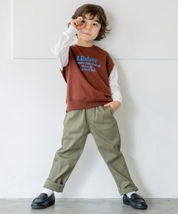 ザ ショップ ティーケー（キッズ）(THE SHOP TK(Kids))の◆【110-140】ベストレイヤード風プルオーバー7