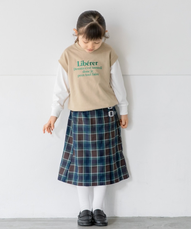 ザ ショップ ティーケー（キッズ）(THE SHOP TK(Kids))の◆【110-140】ベストレイヤード風プルオーバー11