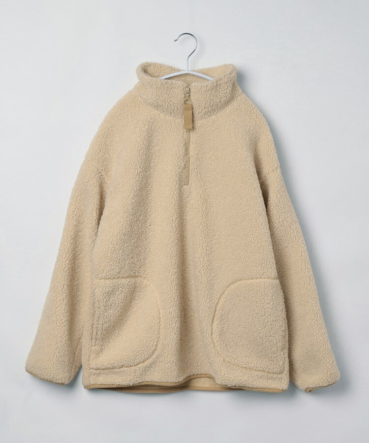 ザ ショップ ティーケー（キッズ）(THE SHOP TK(Kids))の◆【140-160】ハーフジップボアブルゾン/福田麻琴さんコラボ13