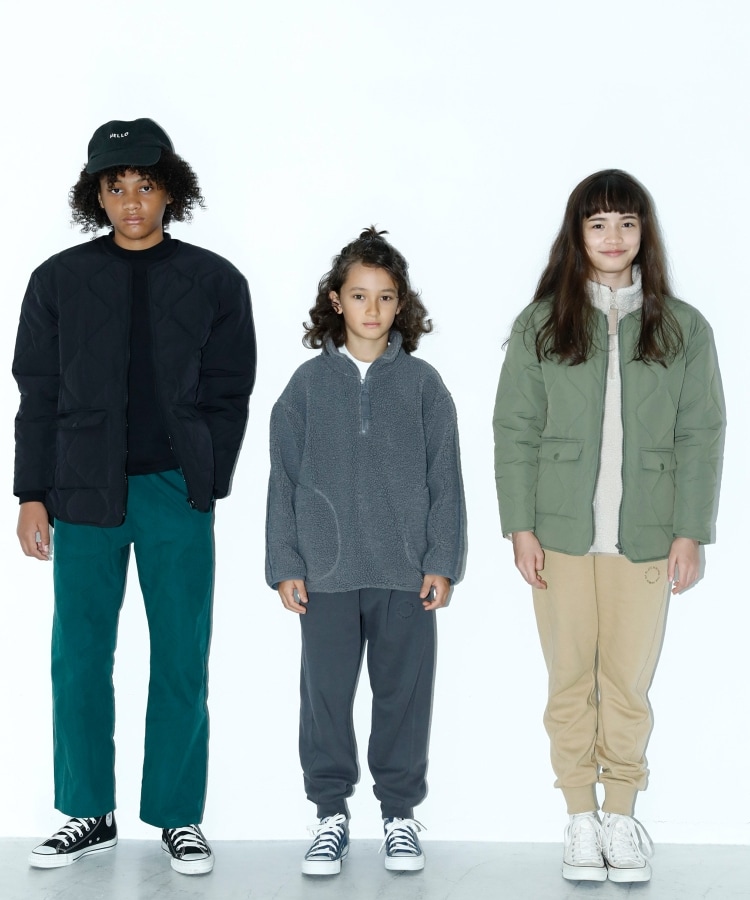 ザ ショップ ティーケー（キッズ）(THE SHOP TK(Kids))の◆【140-160】ハーフジップボアブルゾン/福田麻琴さんコラボ7