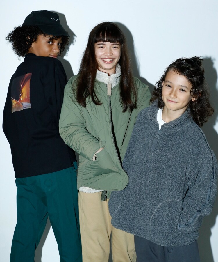 ザ ショップ ティーケー（キッズ）(THE SHOP TK(Kids))の◆【140-160】ハーフジップボアブルゾン/福田麻琴さんコラボ10