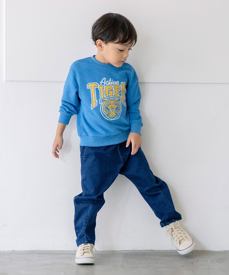 ザ ショップ ティーケー（キッズ）(THE SHOP TK(Kids))の◆【100-140】レトロプリントスウェットトップス1