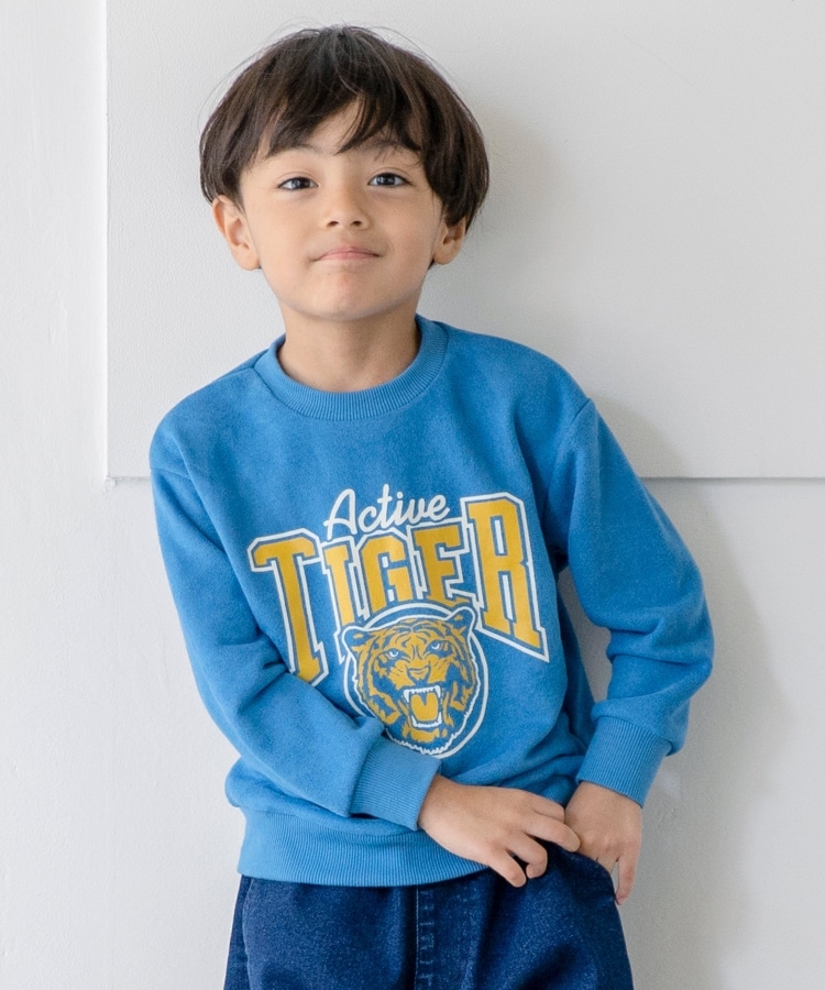 ザ ショップ ティーケー（キッズ）(THE SHOP TK(Kids))の◆【100-140】レトロプリントスウェットトップス5