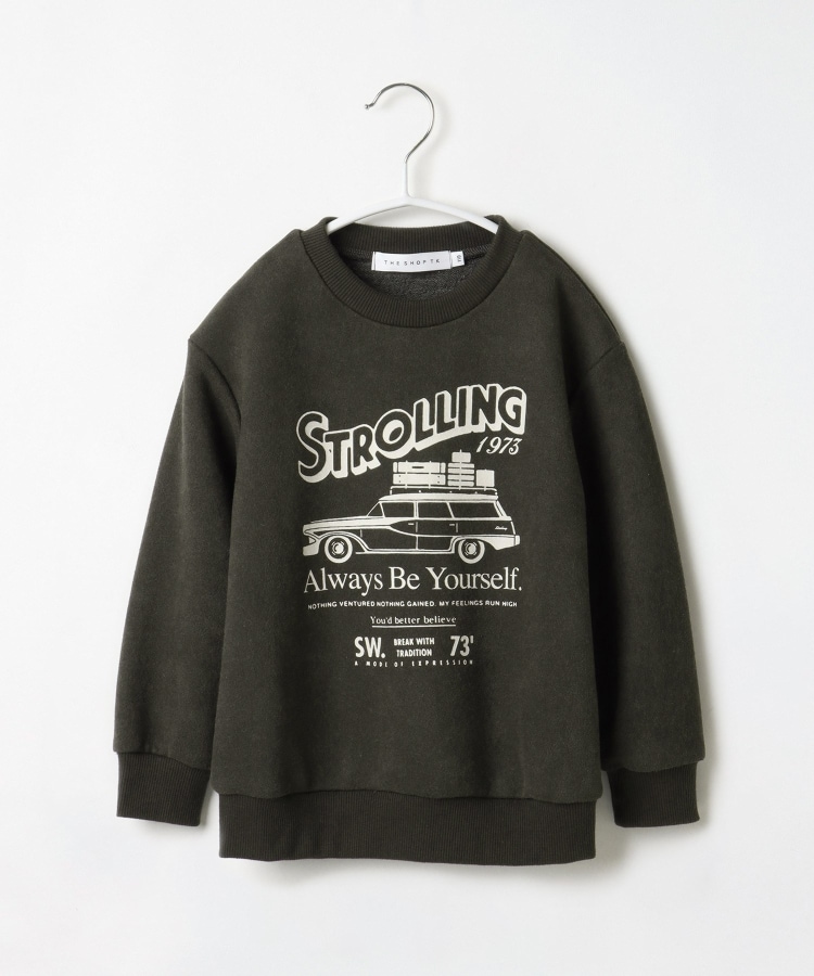 ザ ショップ ティーケー（キッズ）(THE SHOP TK(Kids))の◆【100-140】レトロプリントスウェットトップス23