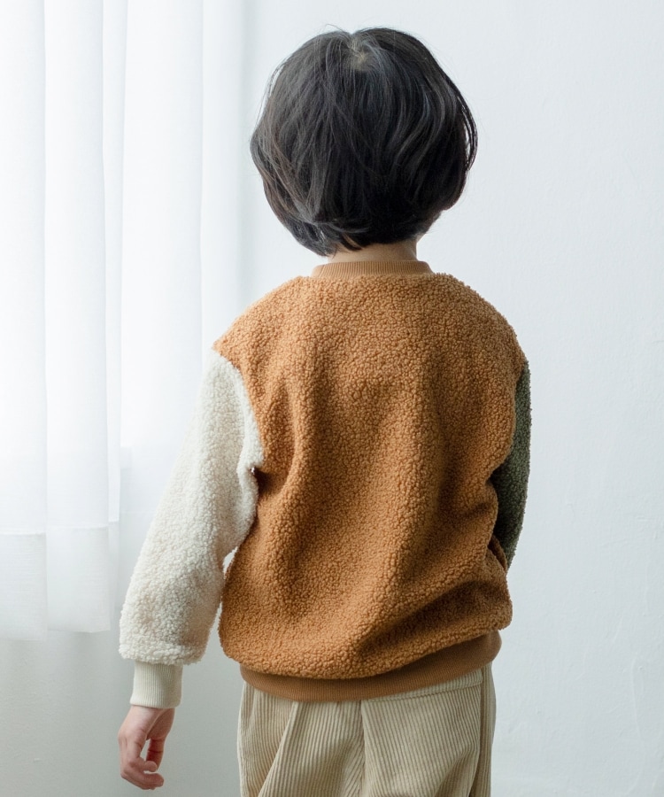 ザ ショップ ティーケー（キッズ）(THE SHOP TK(Kids))の◆【110-140/洗濯機で洗える！】モコモコカールボアトップス6