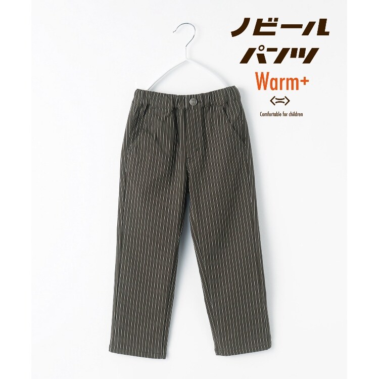 ザ ショップ ティーケー（キッズ）(THE SHOP TK(Kids))の◆【110-140/裏起毛】あったか柄のび～るパンツ フルレングスパンツ