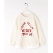 ザ ショップ ティーケー（キッズ）(THE SHOP TK(Kids))の◆【110-140】裏起毛ロゴプリント裾レイヤードトップス10