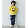 ザ ショップ ティーケー（キッズ）(THE SHOP TK(Kids))の◆【110-140】裏起毛ロゴプリント裾レイヤードトップス2