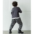 ザ ショップ ティーケー（キッズ）(THE SHOP TK(Kids))の◆【110-140】裏起毛ロゴプリント裾レイヤードトップス7