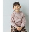 ザ ショップ ティーケー（キッズ）(THE SHOP TK(Kids))の◆【110-150】さりげないプリントスウェットプルパーカ ベビーピンク(071)