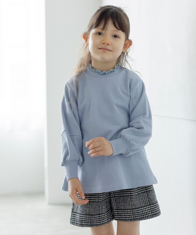 ザ ショップ ティーケー（キッズ）(THE SHOP TK(Kids))の◆【110-150】ボリューム袖スウェットチュニック1