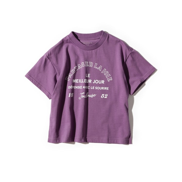 ザ ショップ ティーケー（キッズ）(THE SHOP TK(Kids))の◆【100‐140】レトロカラーロゴTシャツ Ｔシャツ