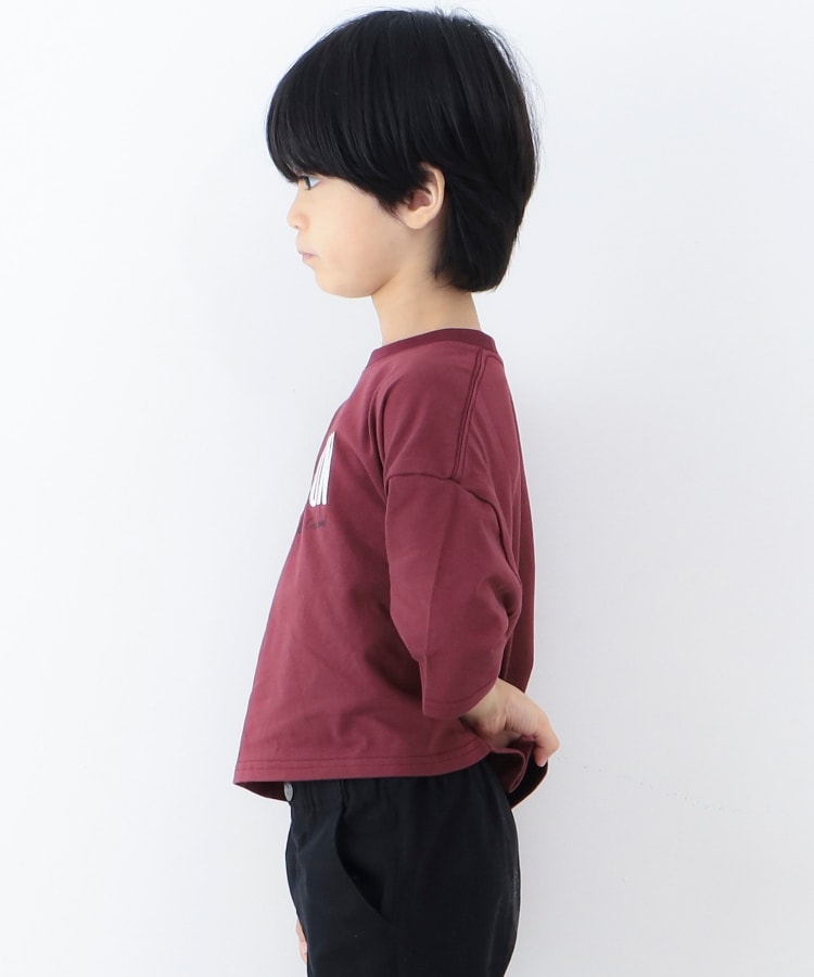 ザ ショップ ティーケー（キッズ）(THE SHOP TK(Kids))の【100-140】刺繍ロゴ七分Tシャツ14
