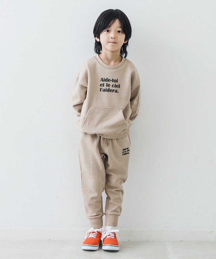 ザ ショップ ティーケー（キッズ）(THE SHOP TK(Kids))の【110-150】ロゴプリントプルオーバー7