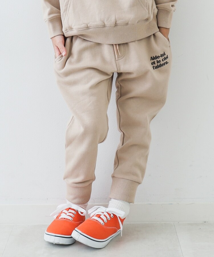 ザ ショップ ティーケー（キッズ）(THE SHOP TK(Kids))の【110-150】裏毛ロゴプリントジョガーパンツ9