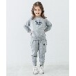 ザ ショップ ティーケー（キッズ）(THE SHOP TK(Kids))の【110-150】裏毛ロゴプリントジョガーパンツ3