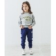 ザ ショップ ティーケー（キッズ）(THE SHOP TK(Kids))の【110-150】裏毛ロゴプリントジョガーパンツ5