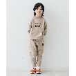 ザ ショップ ティーケー（キッズ）(THE SHOP TK(Kids))の【110-150】裏毛ロゴプリントジョガーパンツ8