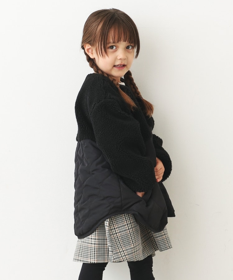 ザ ショップ ティーケー（キッズ）(THE SHOP TK(Kids))の【110-140】ボア×キルトドッキングブルゾン12