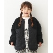 ザ ショップ ティーケー（キッズ）(THE SHOP TK(Kids))の【110-140】ボア×キルトドッキングブルゾン ブラック(019)