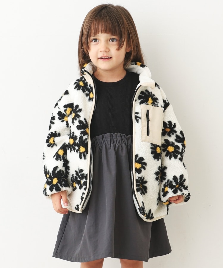 ザ ショップ ティーケー（キッズ）(THE SHOP TK(Kids))の【100-150】ボアブルゾン/お家で洗える10