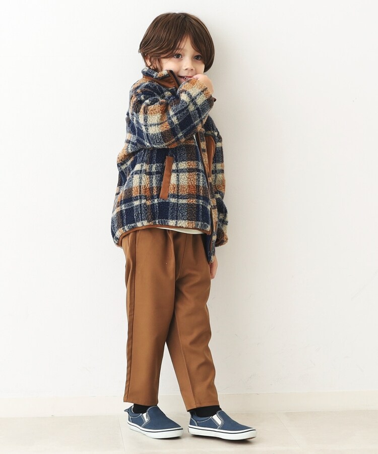 ザ ショップ ティーケー（キッズ）(THE SHOP TK(Kids))の【100-150】ボアブルゾン/お家で洗える4