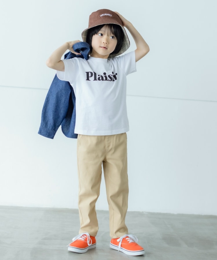 ザ ショップ ティーケー（キッズ）(THE SHOP TK(Kids))のUSAコットン★半袖ロゴプリントTシャツ7