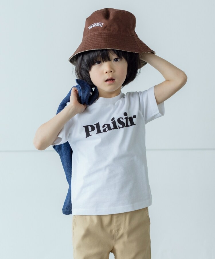 ザ ショップ ティーケー（キッズ）(THE SHOP TK(Kids))のUSAコットン★半袖ロゴプリントTシャツ6