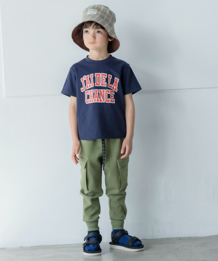 ザ ショップ ティーケー（キッズ）(THE SHOP TK(Kids))のUSAコットン★半袖ロゴプリントTシャツ4