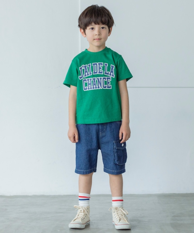 ザ ショップ ティーケー（キッズ）(THE SHOP TK(Kids))のUSAコットン★半袖ロゴプリントTシャツ11