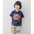 ザ ショップ ティーケー（キッズ）(THE SHOP TK(Kids))のUSAコットン★半袖ロゴプリントTシャツ1