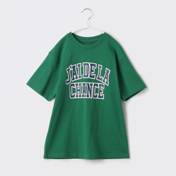 ザ ショップ ティーケー（キッズ）(THE SHOP TK(Kids))のUSAコットン★半袖ロゴプリントTシャツ Ｔシャツ