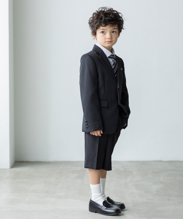 ザ ショップ ティーケー（キッズ）(THE SHOP TK(Kids))の【120-130/4点セット/七五三/セレモニー】セットアップ ネクタイタイプ4